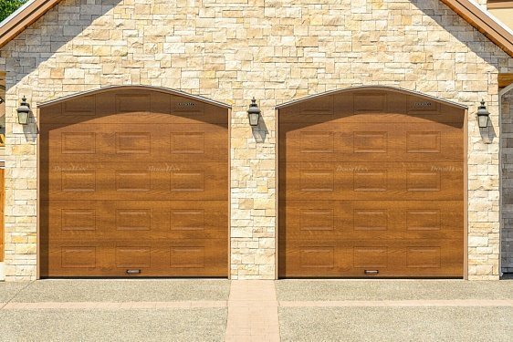 Секционные гаражные ворота Doorhan RSD01 BIW (2700х1900) - фото